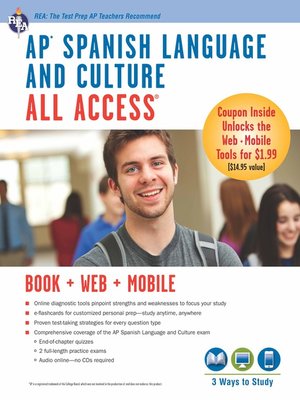 cover image of AP Spanish Language and Culture All Access w/Audio